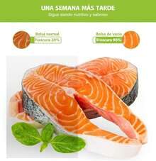 3 PCS Bolsas para Congelar Alimentos,Selladoras al Vacío de Bolsas 28CM*500CM,Tamaño Personalizado,Sin BPA,Multifuncional Bolsas al Vacio,Selladora de Bolsas Preparación de Comidas,Sous Vide,Cocinando - 300 piezas 18*25 cm + 20*30 cm + 25*35 cm - Ver 12