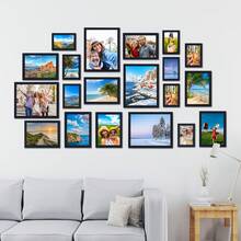 Tomnk 20 Pack Picture Frames Set, Display Picture Frames Collage Wall Decor For Assorted Photos, Four 8x10, Eight 5x7, Eight 4x6 For Wall Hanging Or Tabletop Display, Home Decor, Party Decor - Multicolor - View 1