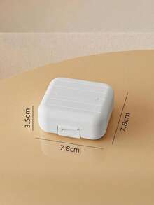 1pc/2pcs Pill Case, Portable Sealed Medicine Box, Mini Portable Pills Organizer Case, Waterproof And Moisture-Proof Travel Medicine Storage Box Small Pill Box With Separate Layers, Pocket Pill Box, Dispenser For Purse Vitamin Fish Oil Compartments Container Medicine Box, Medicine Organizer, Suitable For Outdoor Camping, Hiking, Fishing, Moisture-Proof, Mountaineering, And Travel - Multicolor - View 15