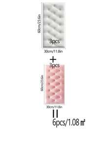 4Pcs Self-Adhesive 3D Textured Wall Stickers, Foam Anti-Collision Wallpaper For Bedroom, Living Room, Soft And Comfortable Decorative Wall Panels With Straight Match Pattern,Wall Wallpaper, Furniture Adhesive Paper, Wall Adhesive Paper, Wall Stickers Room Decor Home Decor Wall Decor Bathroom Bathroom Decor Wall Paper Wallpapers Kitchen