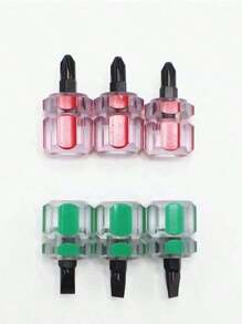 Mini Screwdriver, Iron Alloy Multifunction Slotted Dual Manual Repair Tool For Home, Tools For Men