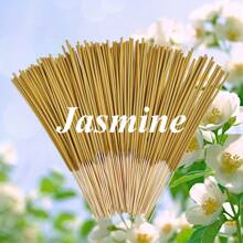 Jasmin Aroma Räucherstäbchen, geeignet für Yoga, Meditation, Heimdekoration, Wohnzimmer, Büro, Sommerfraganz, Lufterfrischung