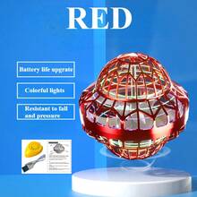 2025 Flying Ball UFO Toy, Upgraded Version Outer Space UFO Spaceship, Manually Controlled Gyro Ball, LED Light Flying Rotating Mini Drone, Amazing Cool Toy, Christmas Gift For Boys And Girls