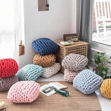 约 250 克超粗纱，粗臂针织纱，特大粗纱，适用于手工 DIY 钩针地毯、宠物毯、枕头、超柔软巨型纱线（纱线缠绕方式随机）