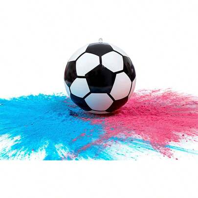 1pc Gender Reveal Soccer Set, Suitable For Outdoor Sports