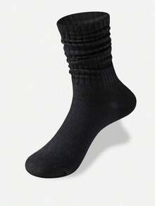1pair/3pairs/6pairs Fashionable Colorful Bubble Fleece Socks, Comfortable Breathable, Classic European Style, Casual Tight Calf Socks - Multicolor - View 3