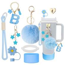 Stanley-Cup-Dekorationszubehör, 8–9 mm Strohhalmverschluss, Silikonstiefel 30 40 oz, kompatibel mit Stanley Cup, Weihnachtsgeschenk für Mädchen, DIY-Geschenk, kreative Dekoration, Thanksgiving-Dekoration, Geschenk-Dekoration für Freunde, Weihnachtsparty-Dekoration, Stanley-Zubehör, Weihnachtsbecher, Schulanfangsbedarf