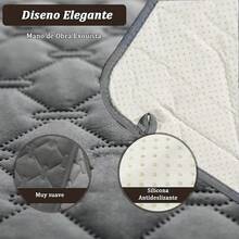 Funda de Sofá Impermeable, Cubre de Sofa para Mascotas, Protector Sillon Sala Tela Reversible, Apto para Niños y Perros, Couch Cover, Lavable a Máquina (30 * 70") - 52*82" - Ver 7