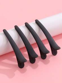4 piezas de Clips de cabello con función de posicionamiento y acabado mate, esenciales para volver a la escuela, viajes y vacaciones, accesorios de cabello para mujeres