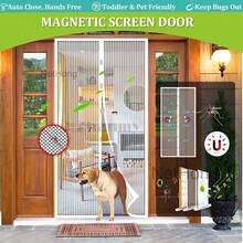 NetHong Magic Curtain Door Mesh Magnetic Fastening Mosquito Fly Bug Insect Net Screen