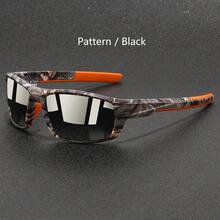 时尚复古格纹骑行钓鱼男女通用方形运动时尚眼镜男女士经典复古登山户外运动时尚眼镜男女奢华品牌设计师时尚眼镜热带海滩度假夏季粉彩眼镜闪光材料 - F777-1 - 查看 14