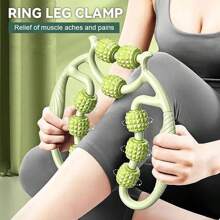 Circular Leg Clamp, Leg Clamp Massager, 23 Wheels Roller Massager For Muscle, Body Roller For Muscles Deep Tissue For Sports Yoga Bodybuilding Equipment