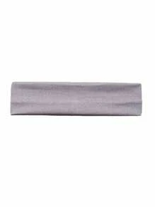 1 Peça de Faixa de Cabeça Elástica Colorida com Cores Ricas - Absorvente de Suor, Faixa de Cabeça Esportiva Elástica, Adequada para Yoga e Fitness, Várias Cores Sólidas, Tricô de Poliéster, Confortável o Ano Todo