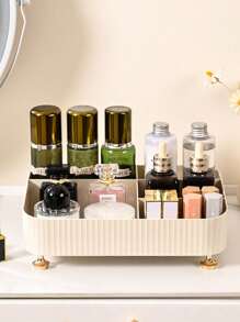 1pc Multifunctional Large Capacity Desktop Storage Box, Bedside Table Tissue Box, Air Conditioning Remote Control, Lipstick, Cosmetics Storage Box, Suitable For Organizing Household Items