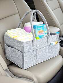 Diaper Caddy Organizer,Car Caddy Organizer,Lightweight & Portable Diaper Caddy Organizer, Organizer, Car Diaper Caddy,Wear Resistant,Wear Resistant, Portable Diaper Caddy, Diaper Organizer For Changing Table, Organizer For Nursery - Multicolor - View 6