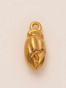 1Pc Beach Vacation Style Marine Creatures Series Mermaid Tail Goldfish Golden Dragon Fish Sea Turtle Conch Whale Octopus Crab Shaped Stainless Steel Material Pendant, DIY Necklace Bracelet Earrings Keychain Bag Chain Accessories, Electroplated 18K Gold, Waterproof And Sweat Proof, Women's Jewelry, Women's Accessories, Gifts For Wives, Mothers, Girlfriends