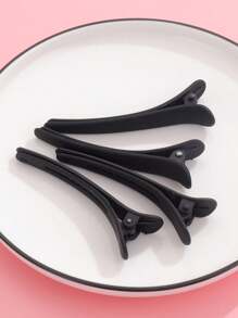 4 piezas de Clips de cabello con función de posicionamiento y acabado mate, esenciales para volver a la escuela, viajes y vacaciones, accesorios de cabello para mujeres