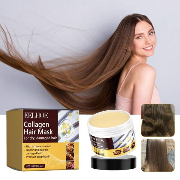 Kolliegt unterstützt die haarpflege, der sterile prozess, der müde wird und den knoten verhärtet
