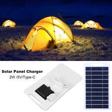 Flexible 2W 3W 5V Solar Panel, Multi-Function USB Solar Panel Charger For Phones