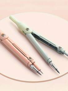 1pc Multifunctional Compass Set Geometry Tool, Used For Students And Professionals' Drawing Measurement And School Supplies, Painting, Architecture, Engineer Supplies, School Supplies, Back To School, Gifts (Pink, Blue, Yellow)