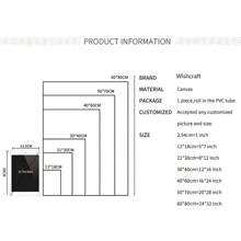 1 peça/3 peças pôsteres de arte de parede moldura opcional arte moderna em preto e branco pôster de fase da lua estética impressão em tela murais de parede adequados para salas de estar, bares, cafés, decoração de casa