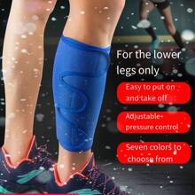 Adjustable Compression Leg Sleeve, Outdoor Men & Women Mountaineering Cycling Running Soccer Sports Leg Guard