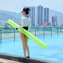 1pc Swimming Pole, Inflatable Buoyancy Pole, Hollow Water Assist Pole, Suitable For Adults Or Multi-Person Play, Available In Many Colors, Perfect For Sea Swimming Pool, Beach Party;