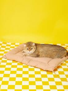 1 件四季宠物床垫，矩形带绑带，狗床/猫床，适合猫和小型/中型/大型犬 - 查看 3