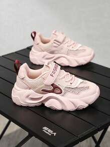 2025年夏季新款女童运动鞋，透气魔术贴扣带鞋，适合大童