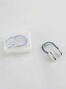 1/3pcs Silicone Swimming Nose Clip, Leakproof Design Nose Clip, Silicone Waterproof Swimming Nose Clip Suitable For Professional Training, Suitable For Adults, Multiple Colors Available