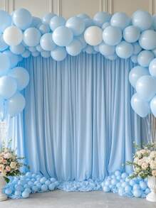 1 PIEZA Tela de fondo de fotografía de satén colorido, cortina opaca de ventana, tela para decoración de boda, ducha nupcial, fiesta de cumpleaños, aniversario, etapa de boda, compromiso, ceremonia de banquete, decoración interior/exterior, tela elástica gótica, regalos de verano, regreso a la escuela, suministros escolares, decoración de habitación