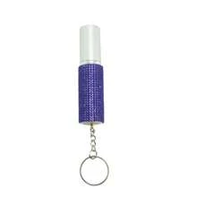 Mini 5ml Diamond-Encrusted Perfume Bottle, Compact, Exquisite, Colorful, Portable, Multi-Functional Keychain, Portable, Press And Spray School Supplies, Back To School