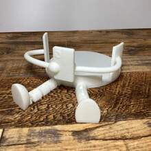 Portarotolo di carta igienica per lettura - Accessorio unico da bagno stampato in 3D per lettura, portarotolo di carta, aggiunge divertimento al bagno, adatto per decorazione domestica, bagno ufficio, bagno di famiglia o qualsiasi bagno, accessorio bagno creativo, organizzatore bagno, regalo di ritorno a scuola