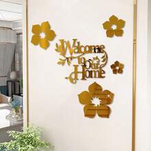 Acrylic Mirrored Wall Sticker For Kitchen Decor - Removable, Adhesive Back Design For Installation On Walls, Doors, Etc. - Minimalist Modern Style, Perfect For Room Decoration Gifts Birthday Graduation Home Decor Wall Decor Bathroom Decor Bedroom Decor Room Decoration Stuff Living Room Decor House Decor Home Decor Living Room Wall Paper Stickers Wallpaper Wall Stickers - Multicolor - View 19