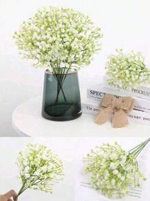 ﻿ 12/24/48PCS Artificial Stars,Party Decoration Simulation, Starry Sky, For Bridal Bouquet, Wedding Decor, Suitable For Wedding Table Decoration, Cake And Dessert Decoration, Birthday Party,Scene Layout, Living Room And Bedroom Vase Flower Arrangement