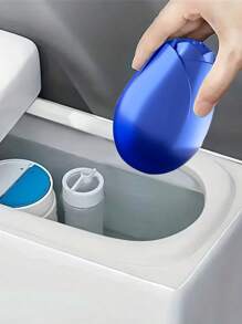 Rose-Shaped Toilet Cleaner, Toilet Bowl Cleaning Liquid, Automatic Toilet Cleaner, Bathroom Freshener, Toilet Odor & Urine Stain Remover, Toilet Deodorizer, Eliminates Odor, Suitable For Bathroom/Toilet/Washroom/Waiting Room/Home/Hotel