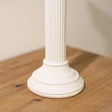 Resin Greek Ruin Temple Statue, European Roman Column Architecture Decor, Suitable For Indoor/Outdoor Use, Photography Prop, Home Decor - White - View 10