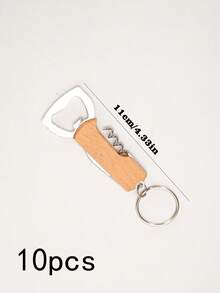 Customizable 1/5/10/20/30/50pcs 3-In-1 Multi-Function Bottle Opener - With Keychain, Convenient To Carry, Laser Engraved Customized Text, Personalized Birthday, Father's Day, Mother's Day Gift, Best Choice - Multicolor - View 12
