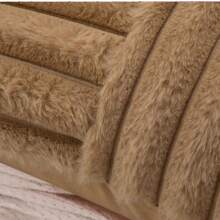 1 pièce Housse de coussin de couleur unie sans rembourrage, taie d'oreiller en tissu, pour le salon et le canapé