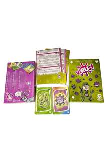 Juego de cartas para fiesta familiar sobre la evolución de virus