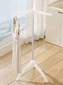 1 pièce Séchoir à linge trépied pliable, porte-vêtements portable pliable pour la lessive, le voyage, le balcon, la chambre à coucher