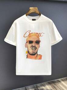 G-Eazy - Inspired  Tee: 100% Cotton, 220g Weighty Swag - White - View 1