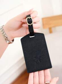 بطاقة تعريف حقيبة السفر مناسبة لعشاق السفر، غطاء بطاقة الحقيبة مع حبل جلدي متضمن اسم وعنوان، مثالية للنساء والرجال والأطفال، مناسبة للحقائب الظهر والآلات الموسيقية والحقائب والأمتعة والرحلات البحرية والطائرات وغيرها من اكسسوارات السفر للطيران والرحلات البحرية والأمتعة، ضروريات السفر المضادة للفقدان للعطلات الصيفية والعودة إلى المدرسة، منتجات السفر الصغيرة، حقيبة للمدرسة واكسسوارات المدرسة