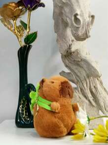 Nouveau Jouet de simulation de Capybara de 23 cm, animal doux et mignon, poupée bourrée, cadeau de Noël