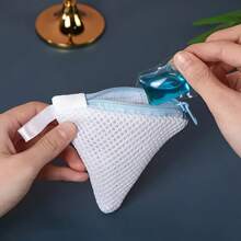 Bolsas de detergente para ropa de uso múltiple, mini bolsas de malla reutilizables para perlas de fragancia, bolas de polvo y talla grande - Adecuado para lavadoras
