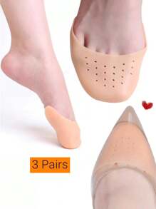 Silicone Toe Caps Protector, Toe Sleeve Forefoot Cushion Pads, Heel Grips, Half Insoles & Shoe Fillers For High Heels