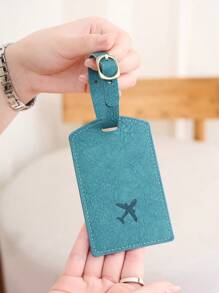 بطاقة تعريف حقيبة السفر مناسبة لعشاق السفر، غطاء بطاقة الحقيبة مع حبل جلدي متضمن اسم وعنوان، مثالية للنساء والرجال والأطفال، مناسبة للحقائب الظهر والآلات الموسيقية والحقائب والأمتعة والرحلات البحرية والطائرات وغيرها من اكسسوارات السفر للطيران والرحلات البحرية والأمتعة، ضروريات السفر المضادة للفقدان للعطلات الصيفية والعودة إلى المدرسة، منتجات السفر الصغيرة، حقيبة للمدرسة واكسسوارات المدرسة