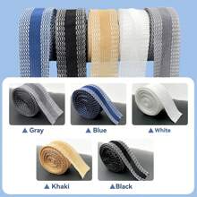 Self-Adhesive Uncut Jeans Hem Tape - DIY Pants Shortening Magic Tool | Waterproof Adjustable Length Clothing Accessory Tape | Jeans/Casual Pants/Sports Pants Shortening Tool | Instant Stick & Peel, Washable Fabric Accessory (Multi-Color Option)