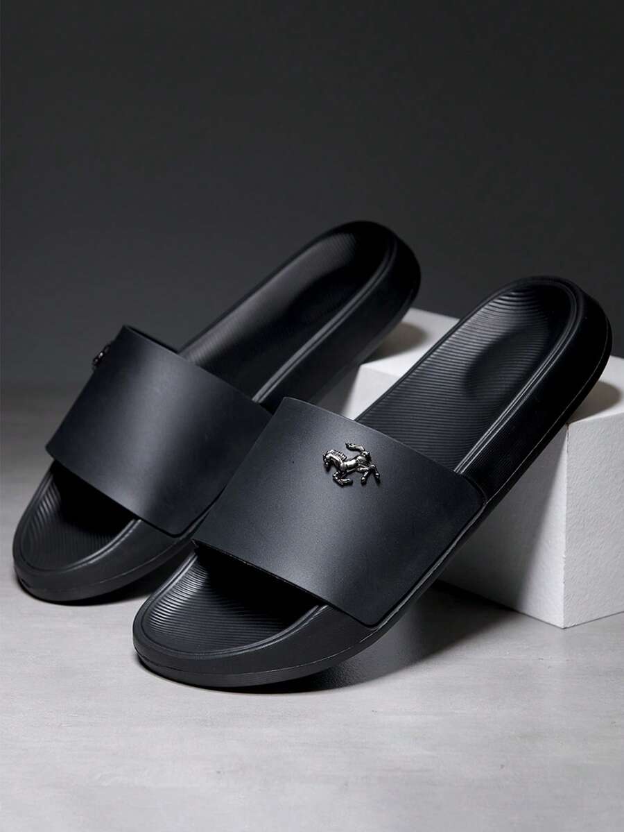 男士运动拖鞋，耐用加厚EVA鞋底，轻便休闲室内/室外凉鞋，适合夏季户外、海滩和休闲场合