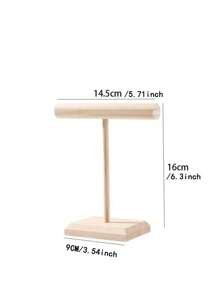1 pièce Support à bijoux, Organisateur de bijoux, Tour d'affichage de bracelet et de montre en bois pour bijoux, Support de rangement pour bracelets, chouchous, colliers